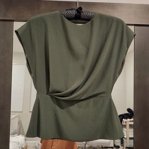 M.M.LaFleur Nevji top fern green top new with tags